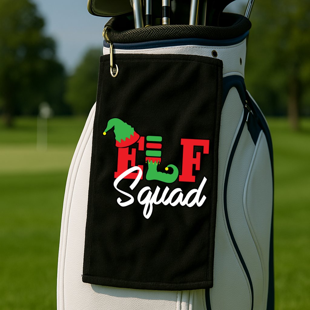 Elf Squad Golf Towel