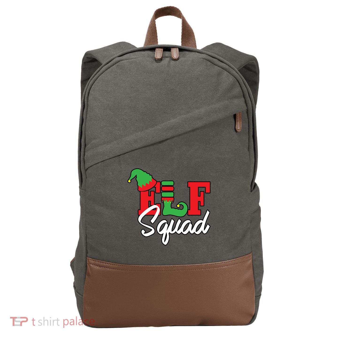 Elf Squad Cotton Canvas Backpack