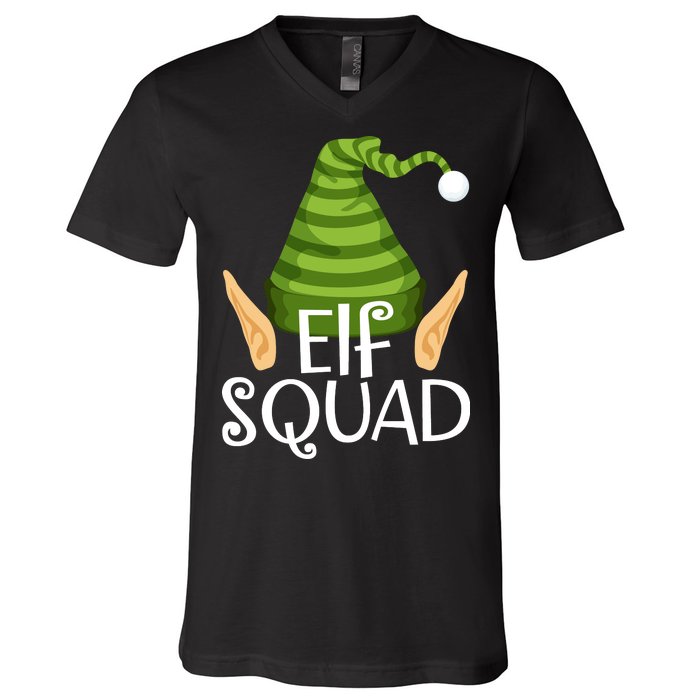 Elf Squad Christmas V-Neck T-Shirt