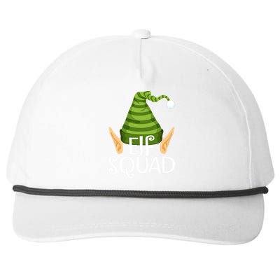 Elf Squad Christmas Snapback Five-Panel Rope Hat