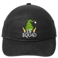 Elf Squad Christmas 7-Panel Snapback Hat