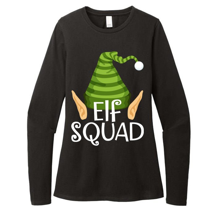 Elf Squad Christmas Womens CVC Long Sleeve Shirt