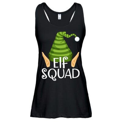 Elf Squad Christmas Ladies Essential Flowy Tank