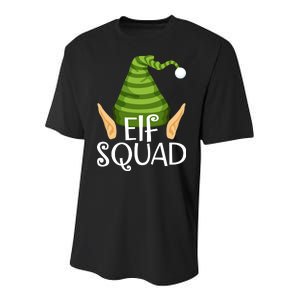 Elf Squad Christmas Youth Performance Sprint T-Shirt