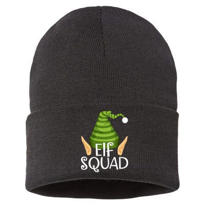 Elf Squad Christmas Sustainable Knit Beanie