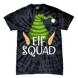 Elf Squad Christmas Tie-Dye T-Shirt