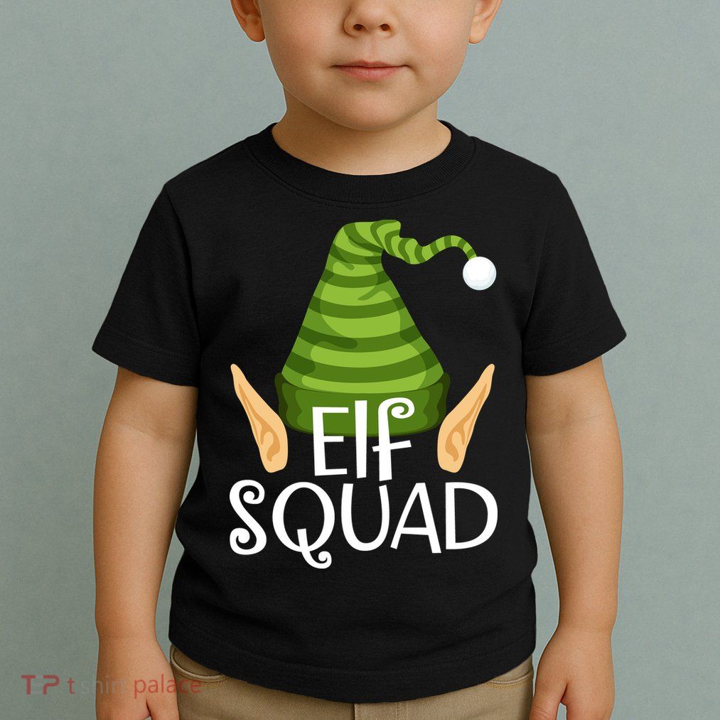 Elf Squad Christmas Toddler T-Shirt