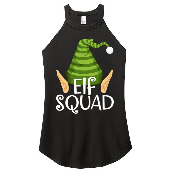Elf Squad Christmas Women's Perfect Tri Rocker Tank