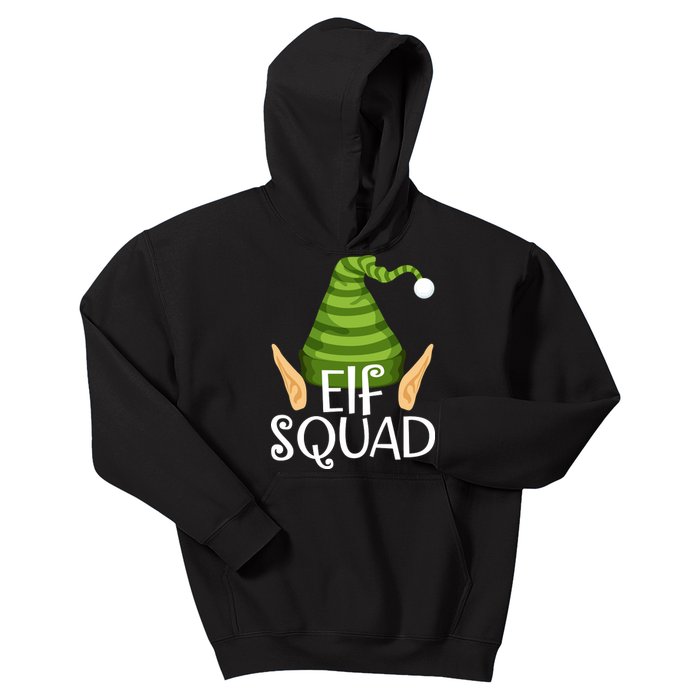 Elf Squad Christmas Kids Hoodie