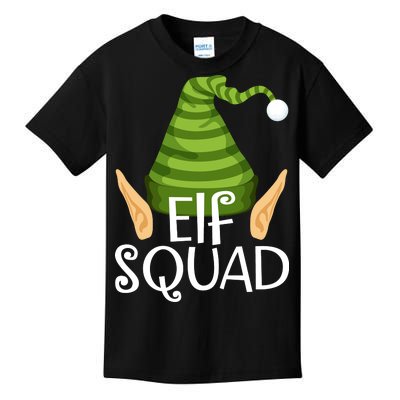 Elf Squad Christmas Kids T-Shirt