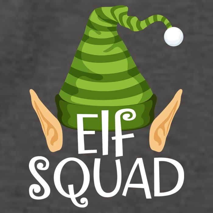 Elf Squad Christmas Vector Backpack