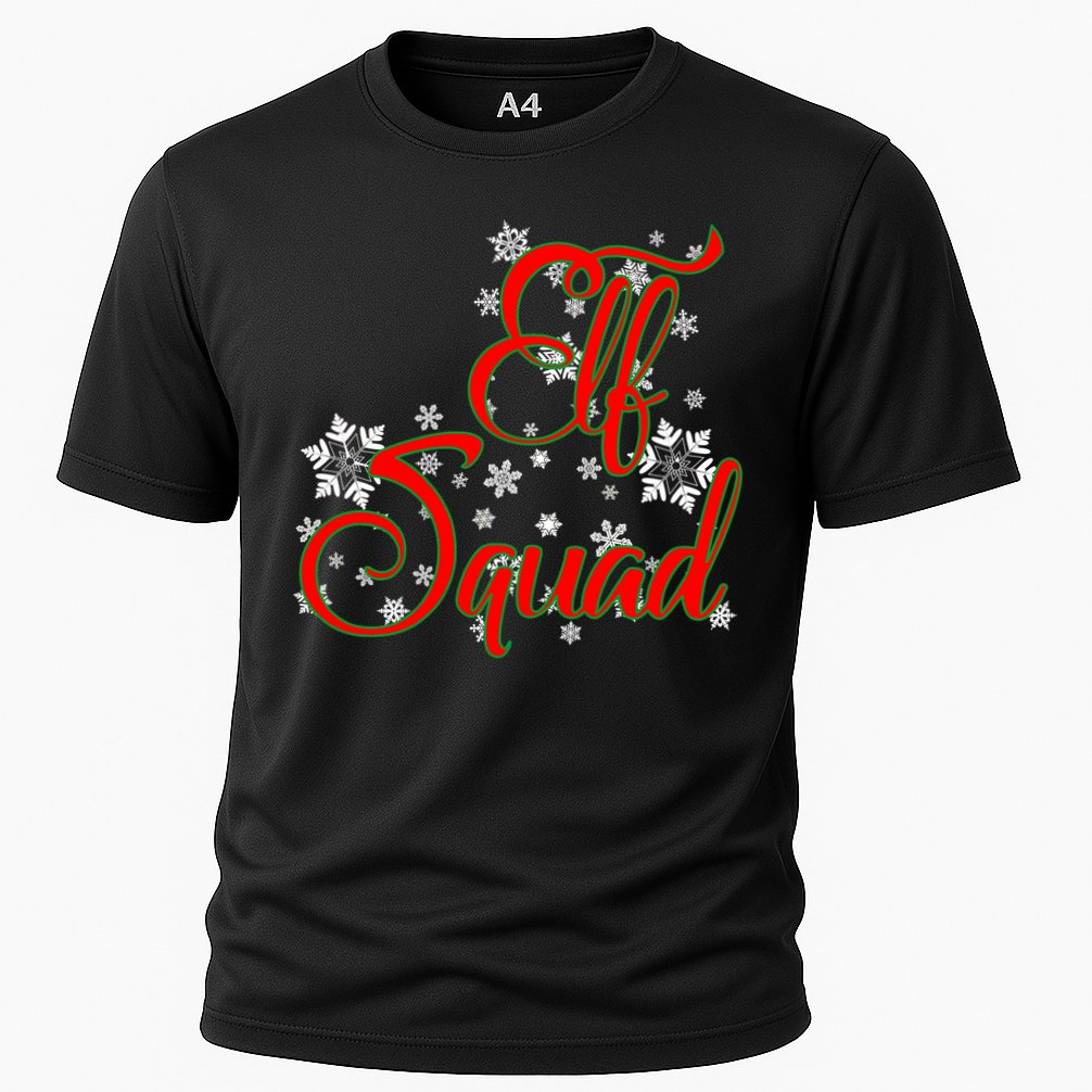 Elf Squad Funny Christmas Elf Performance Shirt