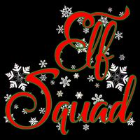 Elf Squad Funny Christmas Elf Cooling Performance Long Sleeve Crew