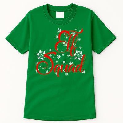 Elf Squad Funny Christmas Elf Tall T-Shirt