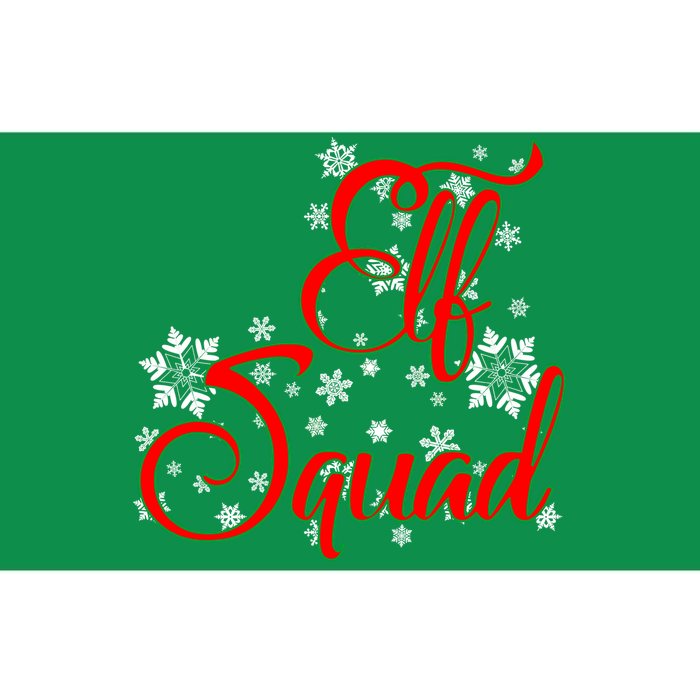 Elf Squad Funny Christmas Elf Bumper Sticker