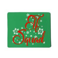 Elf Squad Funny Christmas Elf Mousepad