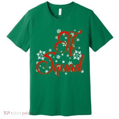 Elf Squad Funny Christmas Elf Premium T-Shirt
