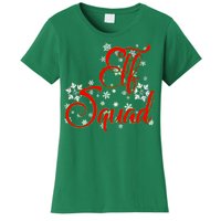 Elf Squad Funny Christmas Elf Women's T-Shirt