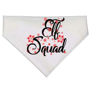 Elf Squad Funny Christmas Elf USA-Made Doggie Bandana