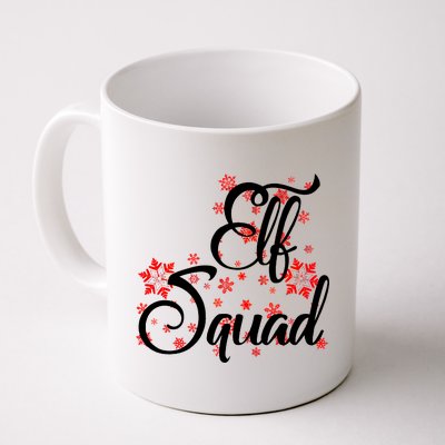 Elf Squad Funny Christmas Elf Coffee Mug