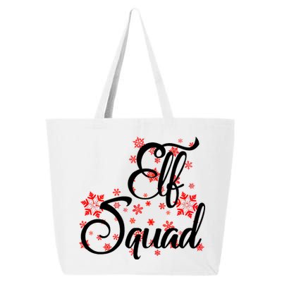 Elf Squad Funny Christmas Elf 25L Jumbo Tote