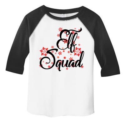 Elf Squad Funny Christmas Elf Toddler Fine Jersey T-Shirt