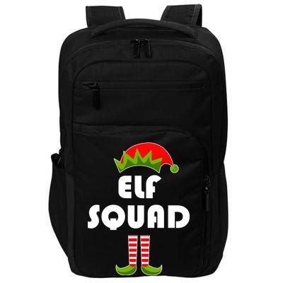 Elf Squad Funny Christmas Elves Impact Tech Backpack