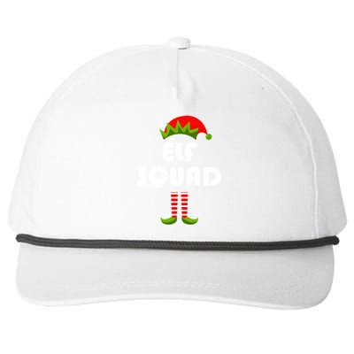 Elf Squad Funny Christmas Elves Snapback Five-Panel Rope Hat