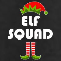 Elf Squad Funny Christmas Elves Adult Drive Performance Visor