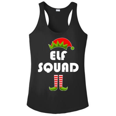 Elf Squad Funny Christmas Elves Ladies PosiCharge Competitor Racerback Tank