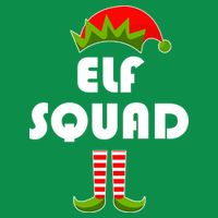 Elf Squad Funny Christmas Elves Hoodie