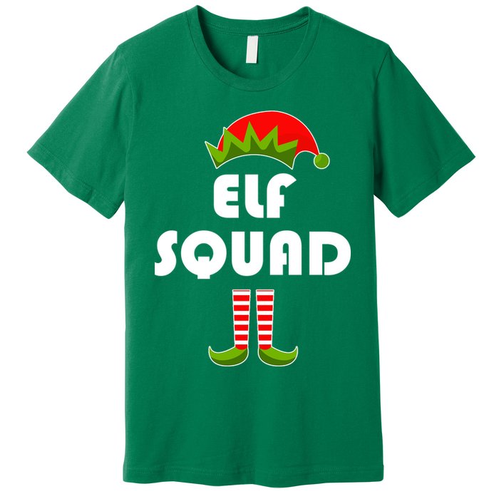 Elf Squad Funny Christmas Elves Premium T-Shirt