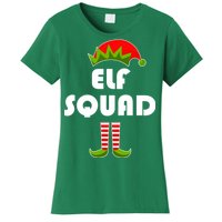 Elf Squad Funny Christmas Elves Women's T-Shirt