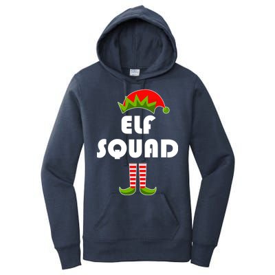 Elf Squad Funny Christmas Elves Women's Pullover Hoodie