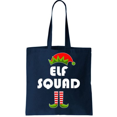 Elf Squad Funny Christmas Elves Tote Bag