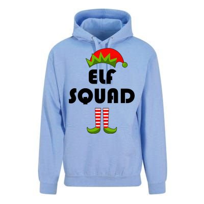 Elf Squad Funny Christmas Elves Unisex Surf Hoodie