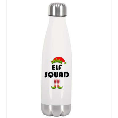 Elf Squad Funny Christmas Elves Stainless Steel Insulated Water Bottle