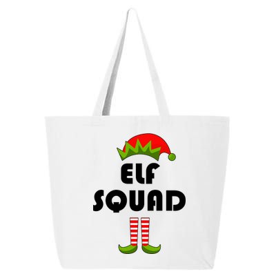 Elf Squad Funny Christmas Elves 25L Jumbo Tote