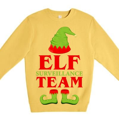 Elf Surveillance Team Premium Crewneck Sweatshirt