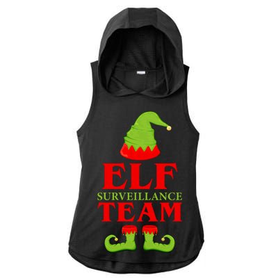 Elf Surveillance Team Ladies PosiCharge Tri-Blend Wicking Draft Hoodie Tank