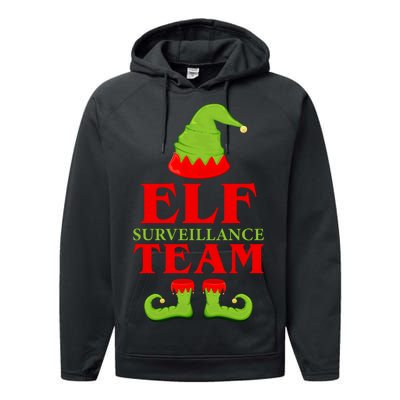 Elf Surveillance Team Performance Fleece Hoodie