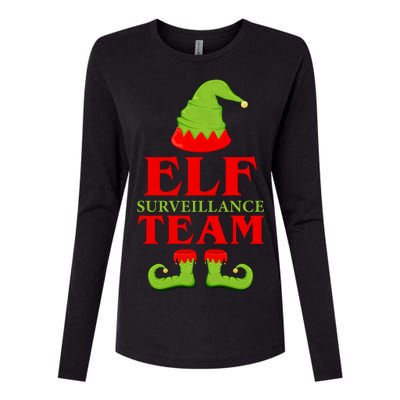 Elf Surveillance Team Womens Cotton Relaxed Long Sleeve T-Shirt