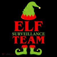 Elf Surveillance Team Button