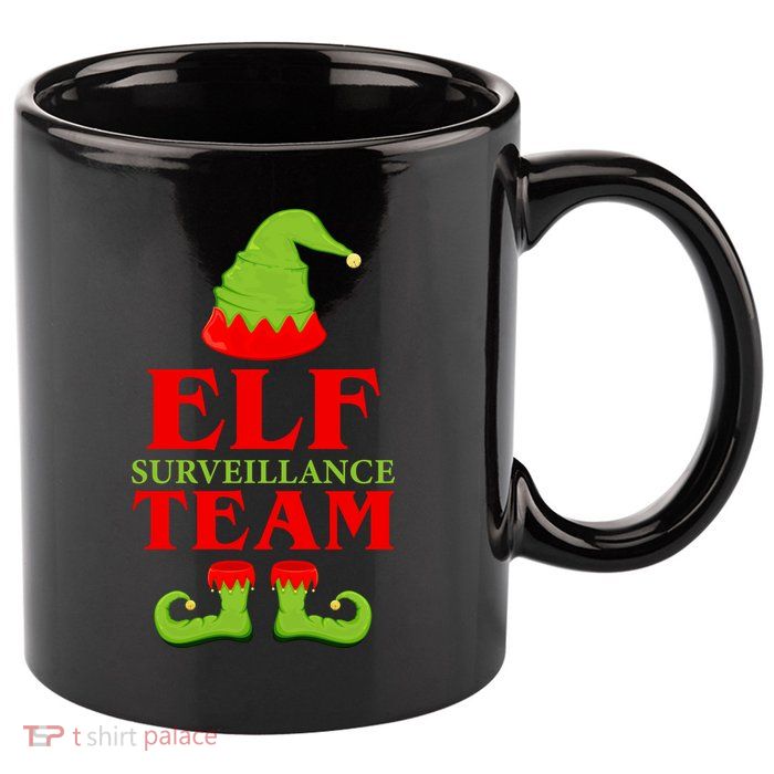 Elf Surveillance Team 11oz C Handle Ceramic Mug