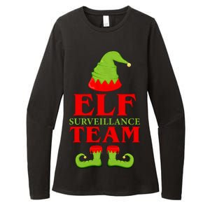 Elf Surveillance Team Womens CVC Long Sleeve Shirt