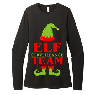 Elf Surveillance Team Womens CVC Long Sleeve Shirt