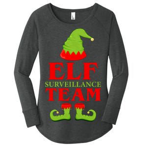 Elf Surveillance Team Women's Perfect Tri Tunic Long Sleeve Shirt