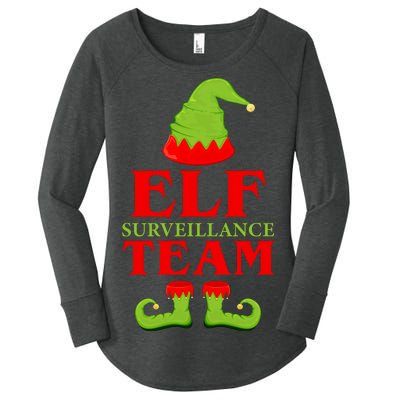 Elf Surveillance Team Women's Perfect Tri Tunic Long Sleeve Shirt