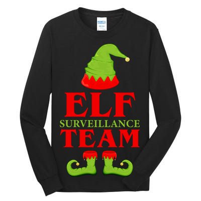 Elf Surveillance Team Tall Long Sleeve T-Shirt