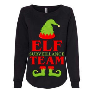 Elf Surveillance Team Womens California Wash Sweatshirt